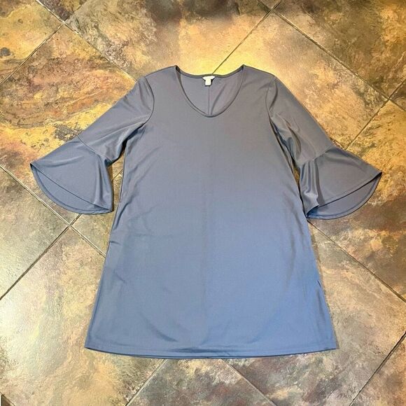 Est. 1946 Knee Length V-neck 3/4 Sleeve Dress Large - Picture 4 of 9